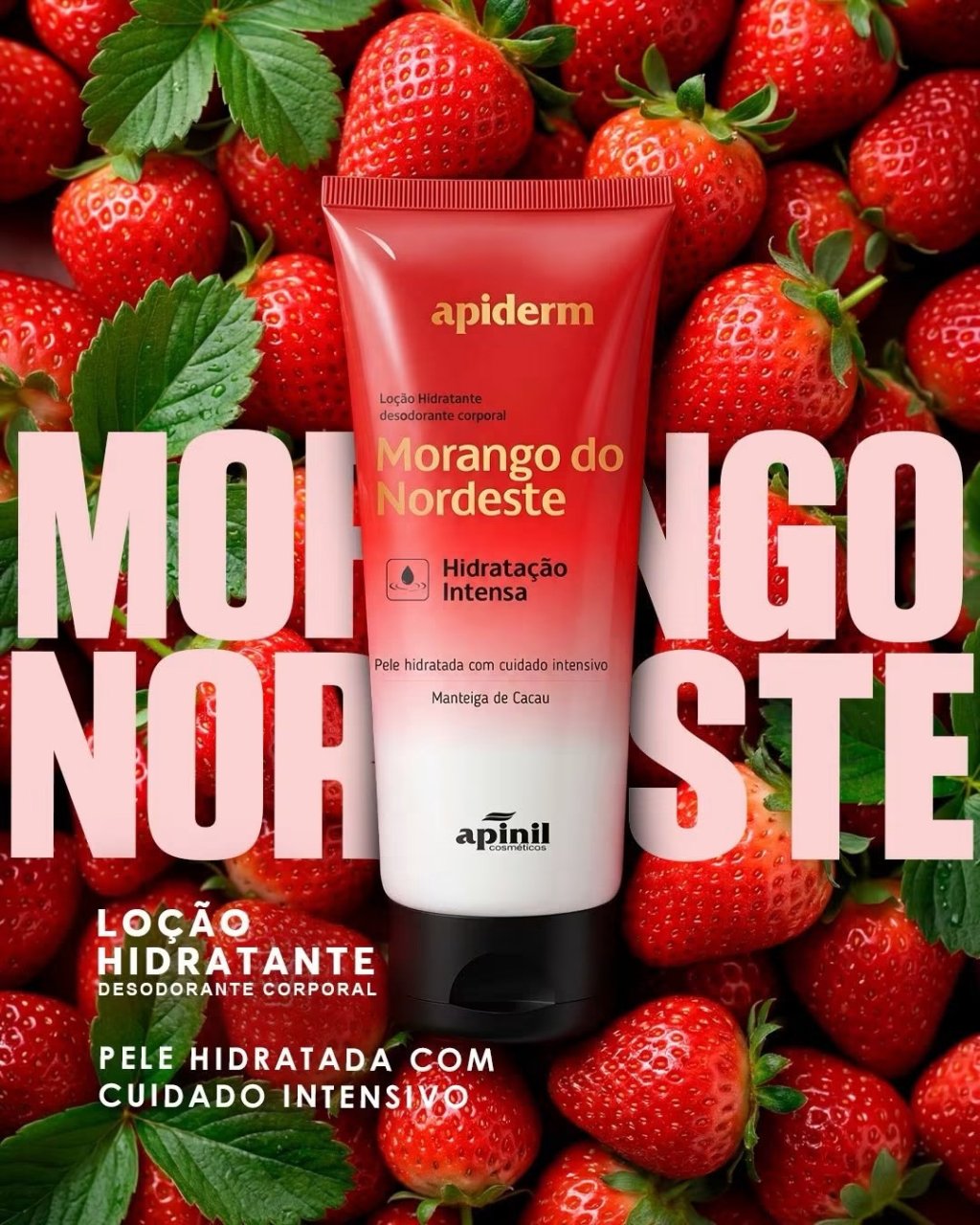 Hidratante de morango 