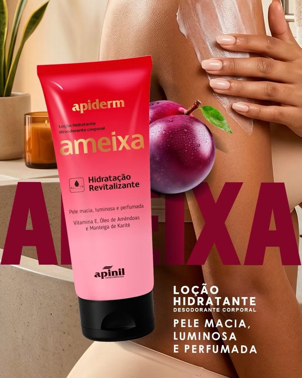 Hidratante de ameixa 