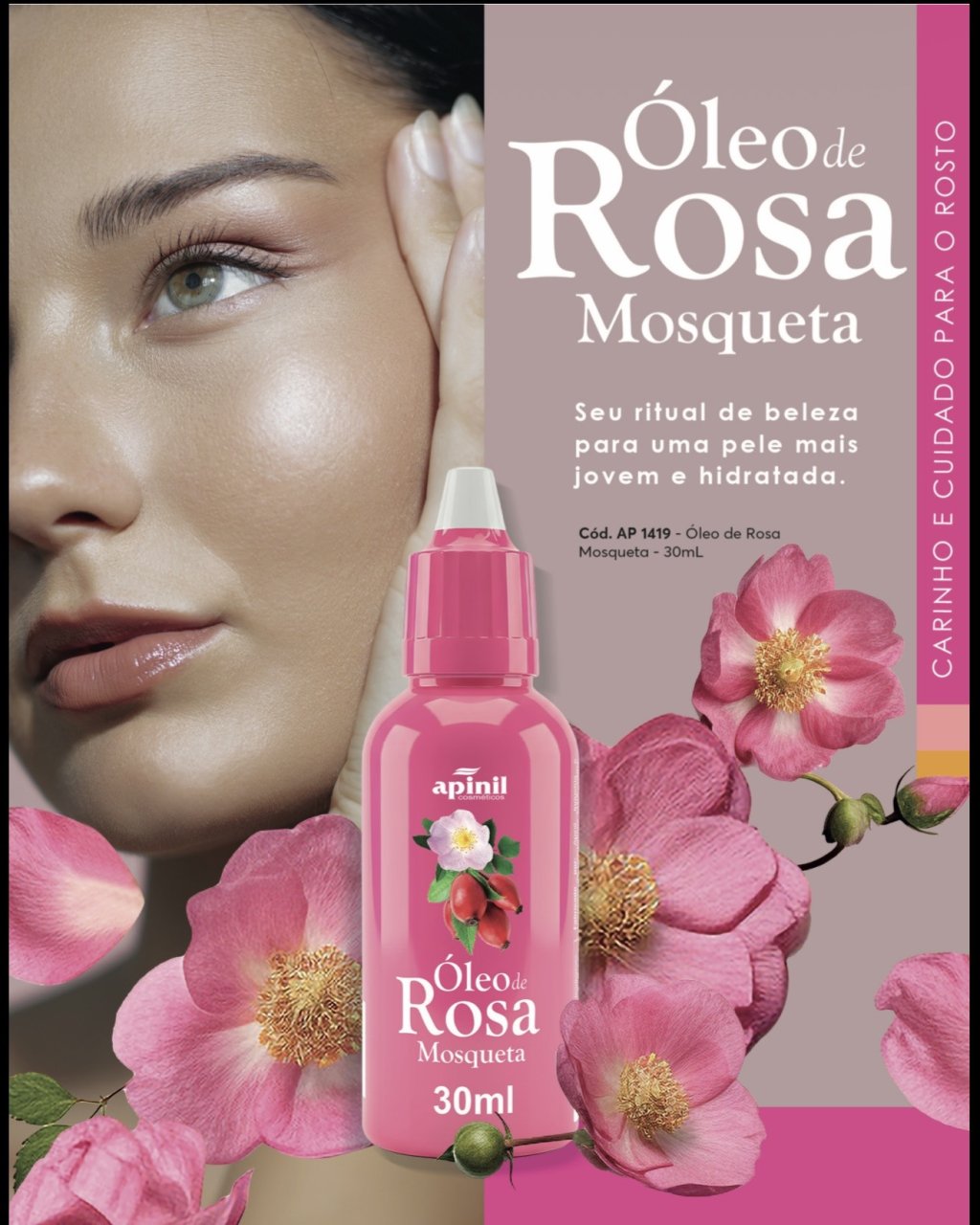 Óleo de rosa mosqueta 