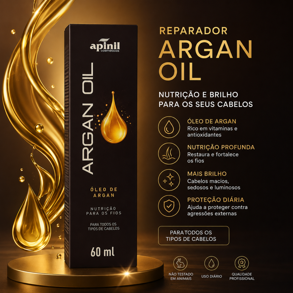 Reparador óleo de argan 