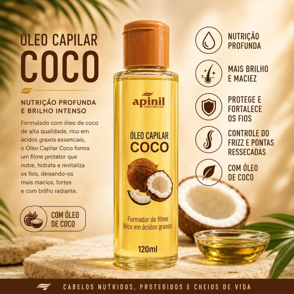 Oleo de coco