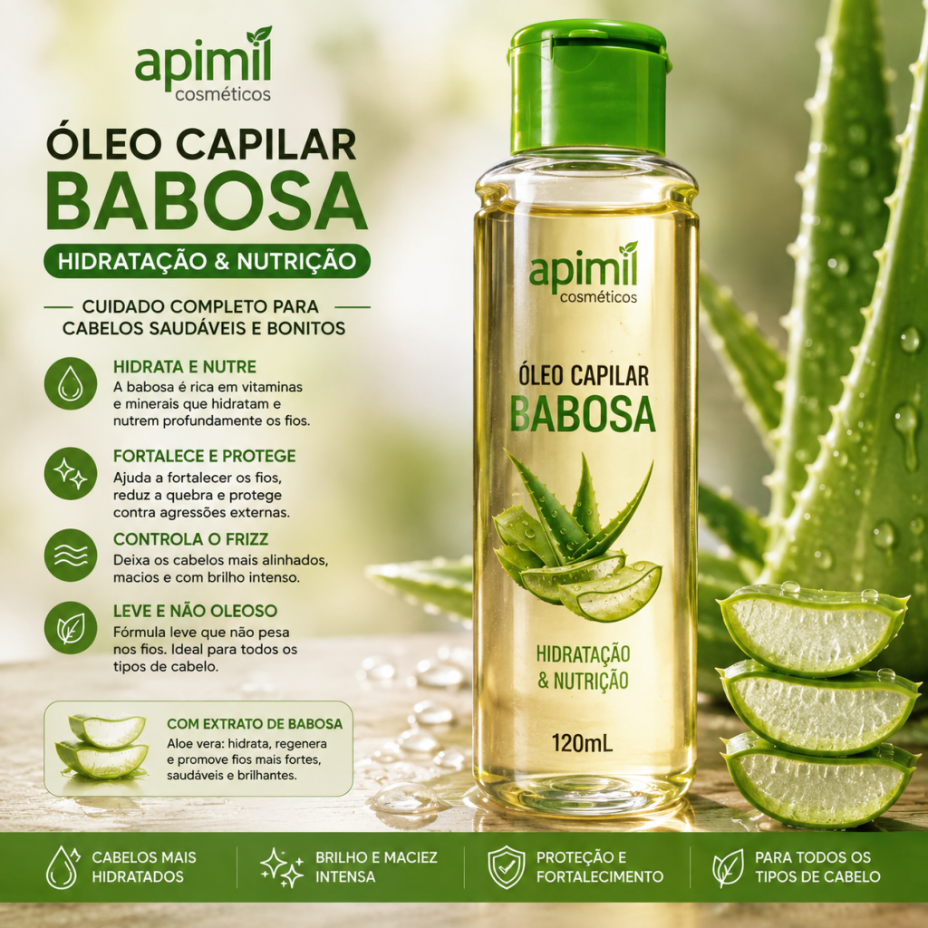 Óleo de babosa 