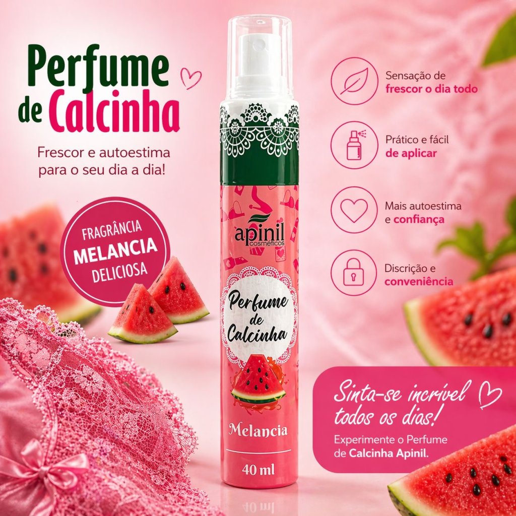 Perfume de calcinha melancia