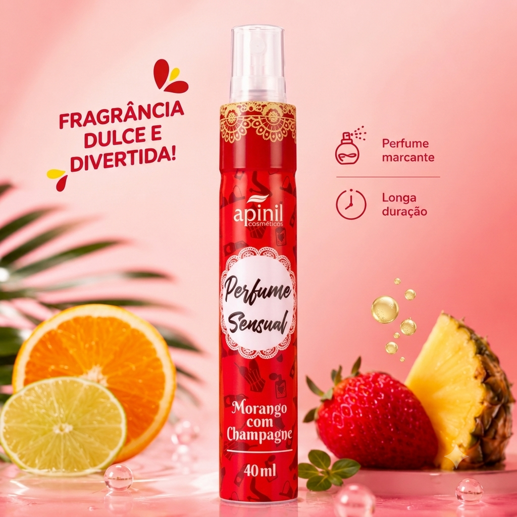 Perfume de calcinha de morango 