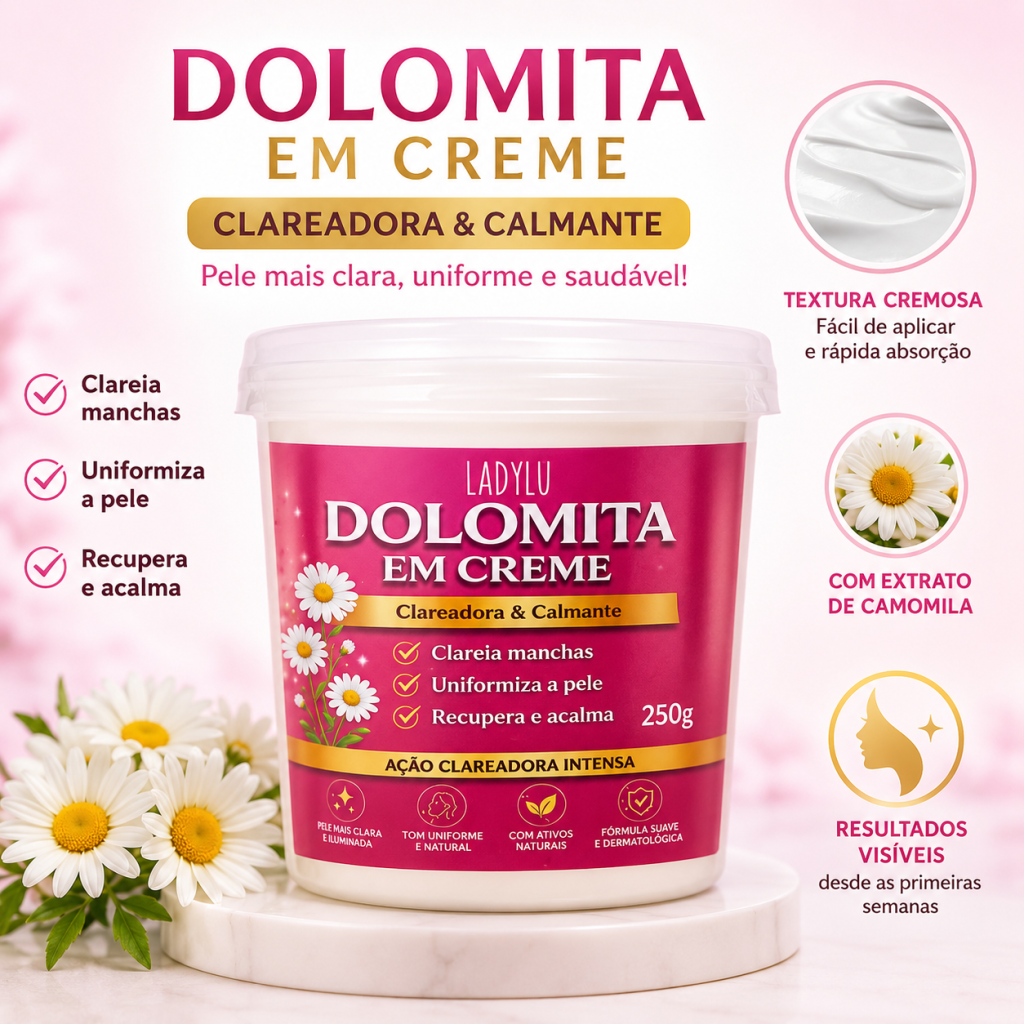 Dolomita em creme 