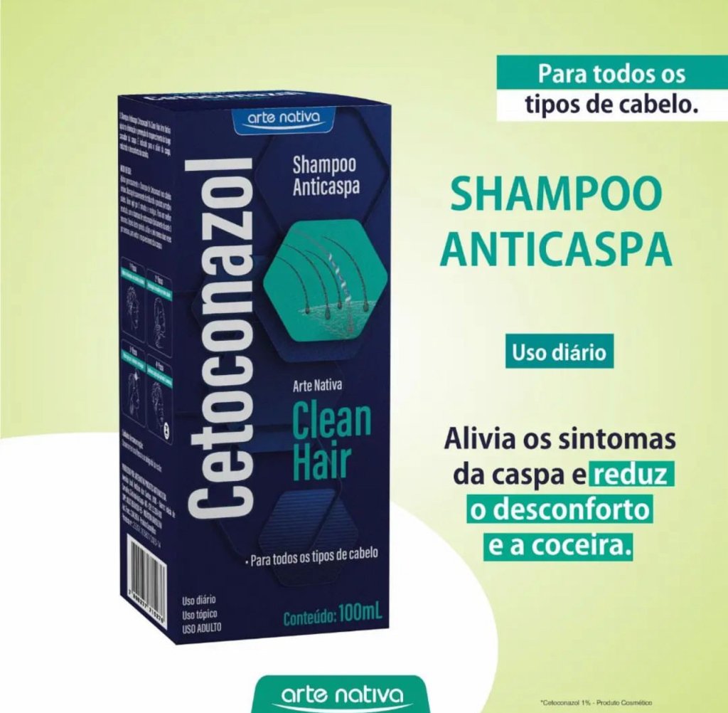 Shampoo cetoconazol 