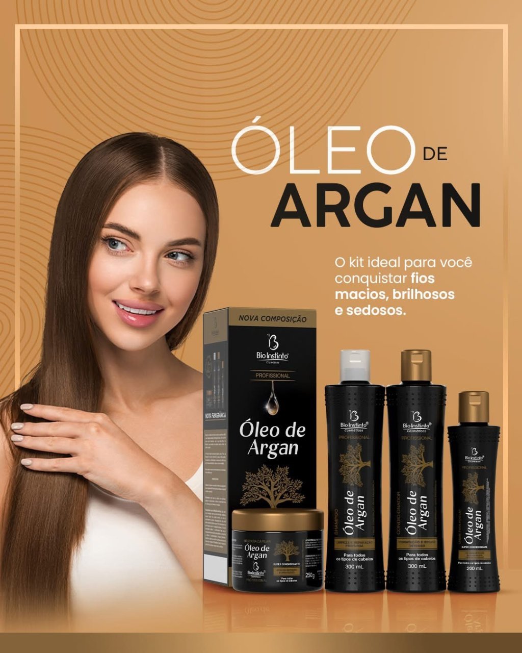 Kit óleo de argan 