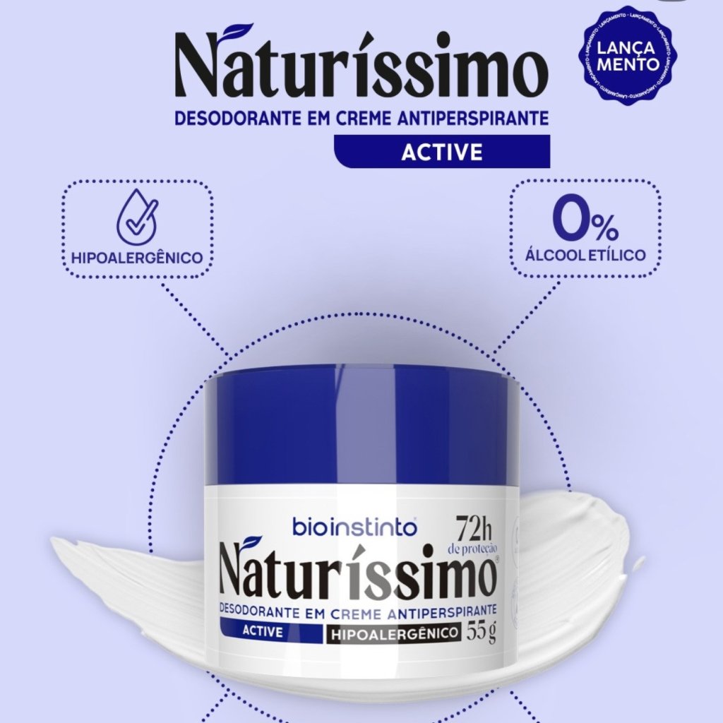 Desodorante em creme Active