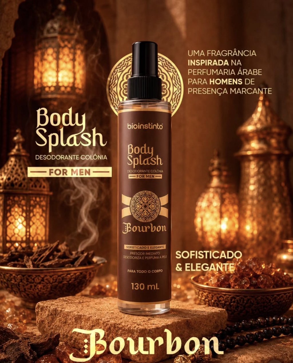 Body splash bourbon