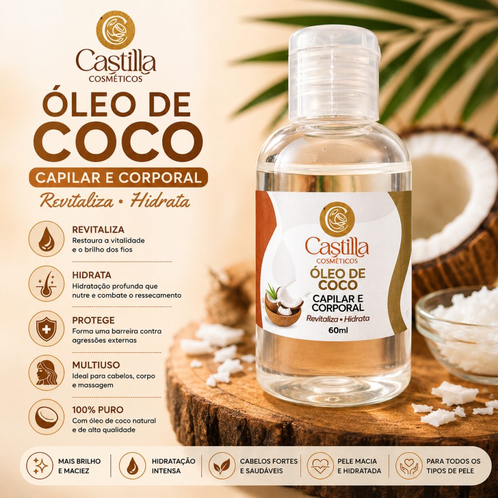 Óleo de coco 