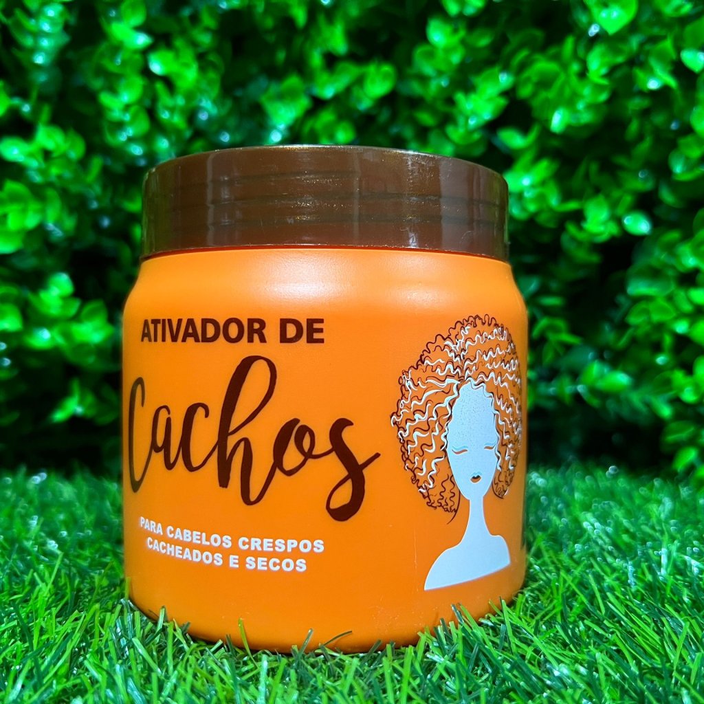 Máscara ativador de cachos 