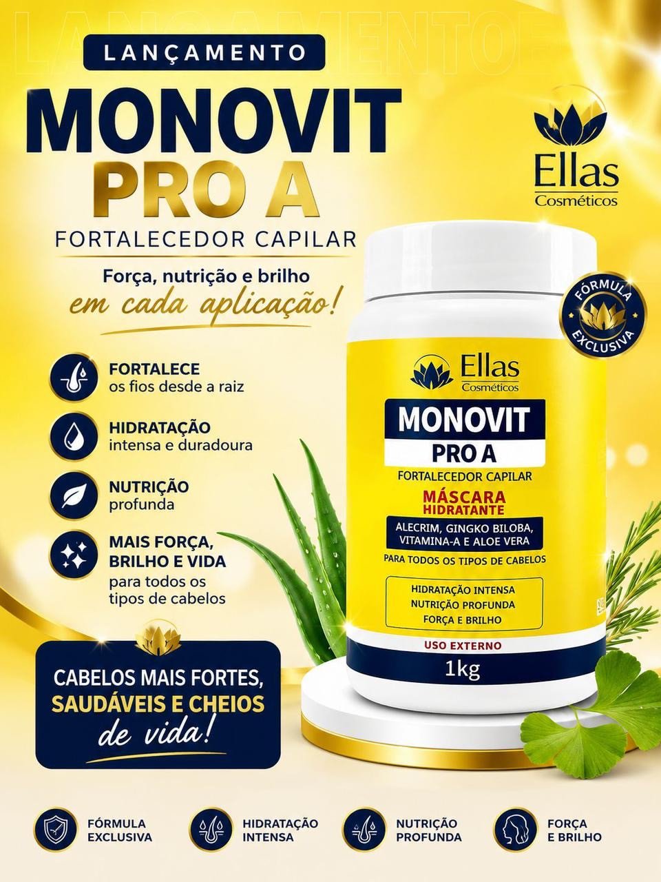 Máscara monovit pro A 1kg