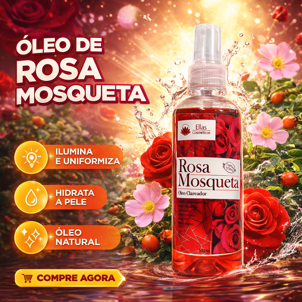 Óleo de rosa mosqueta 