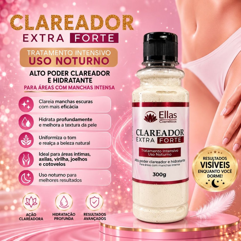Clareador de manchas extra forte 