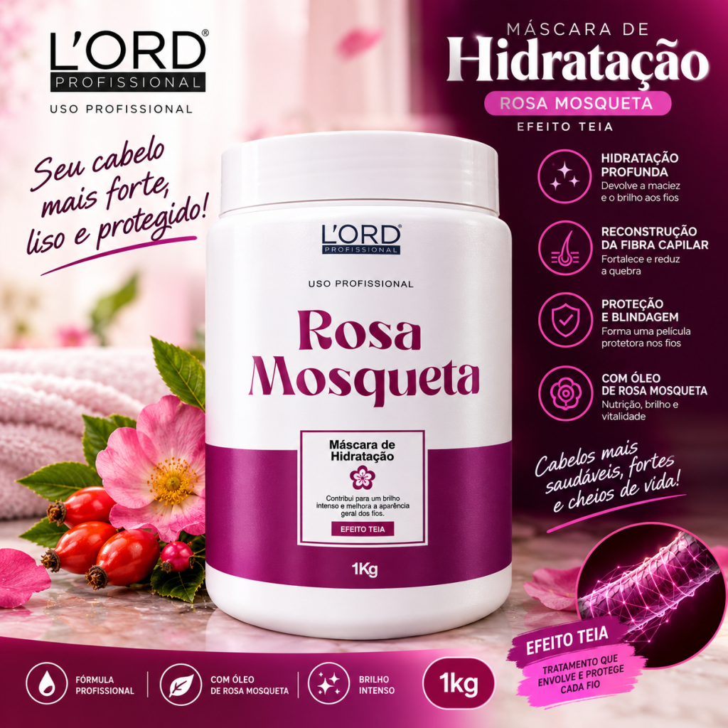 Creme de rosa mosqueta 1kg