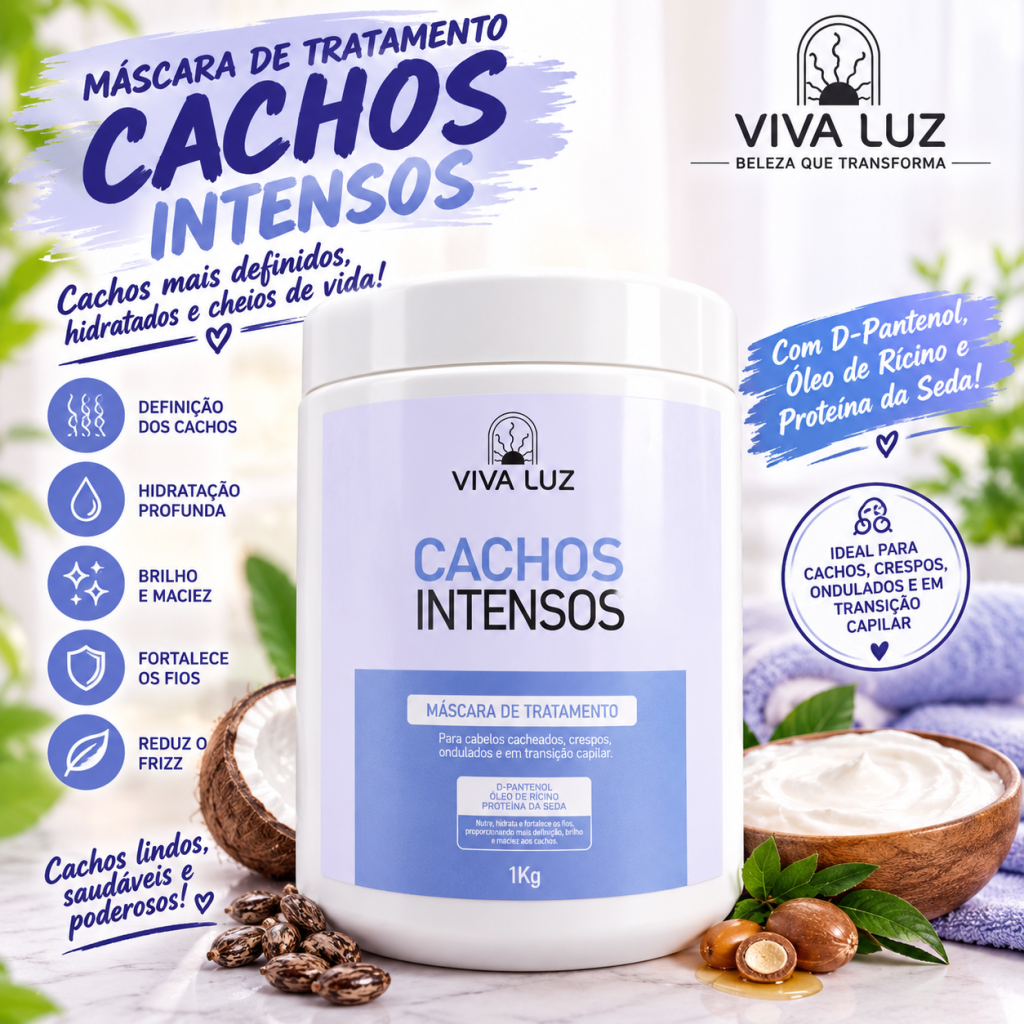 Creme cachos intensos 1kg