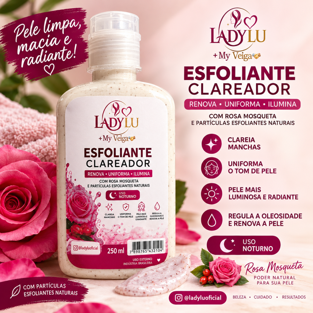 Esfoliante clareador de manchas 
