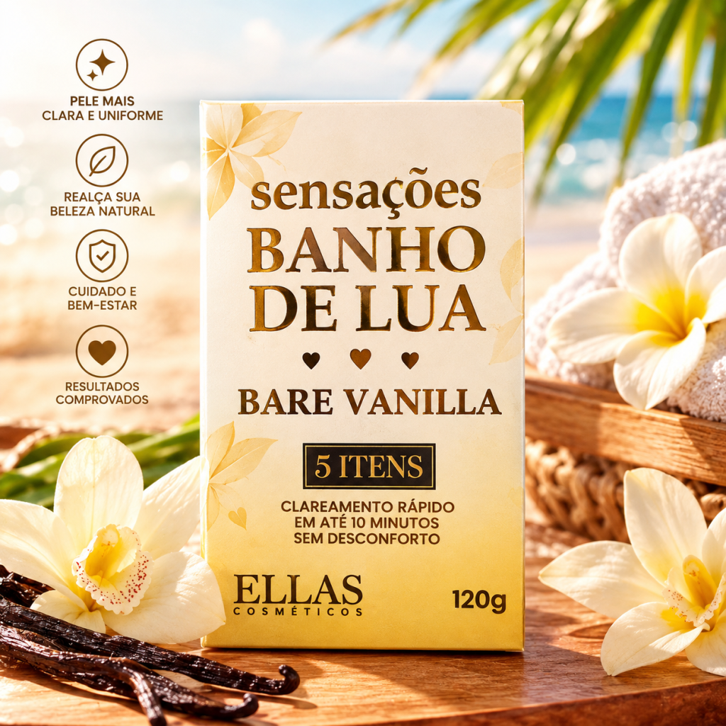 Banho de lua vanilla