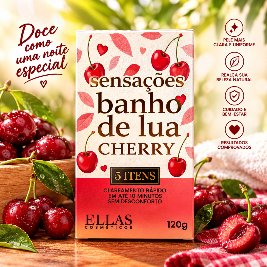 Banho de lua cereja