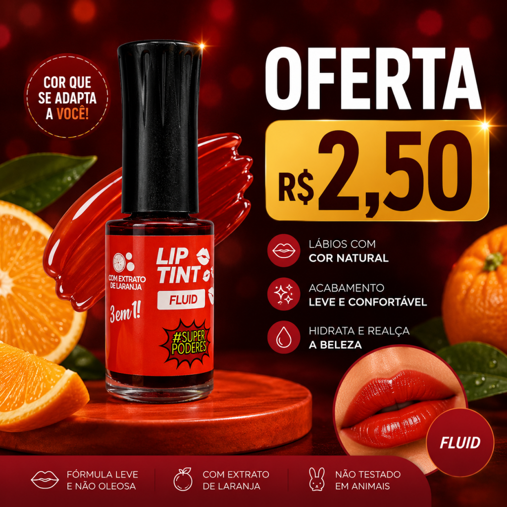 Lip tint fluid