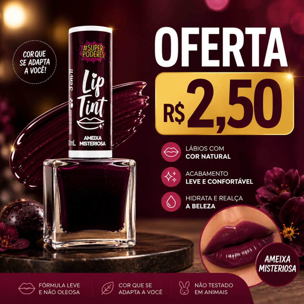 Lip tint ameixa