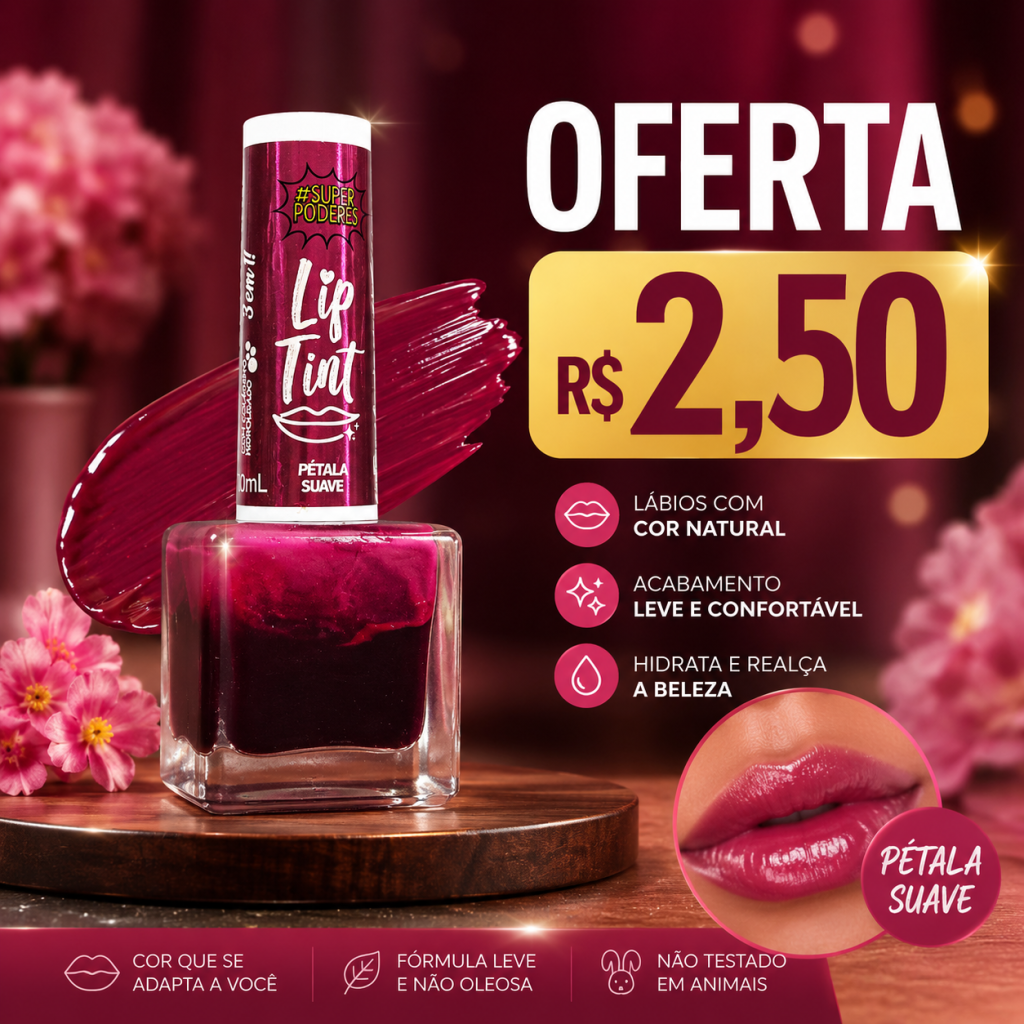Lip tint pétala 