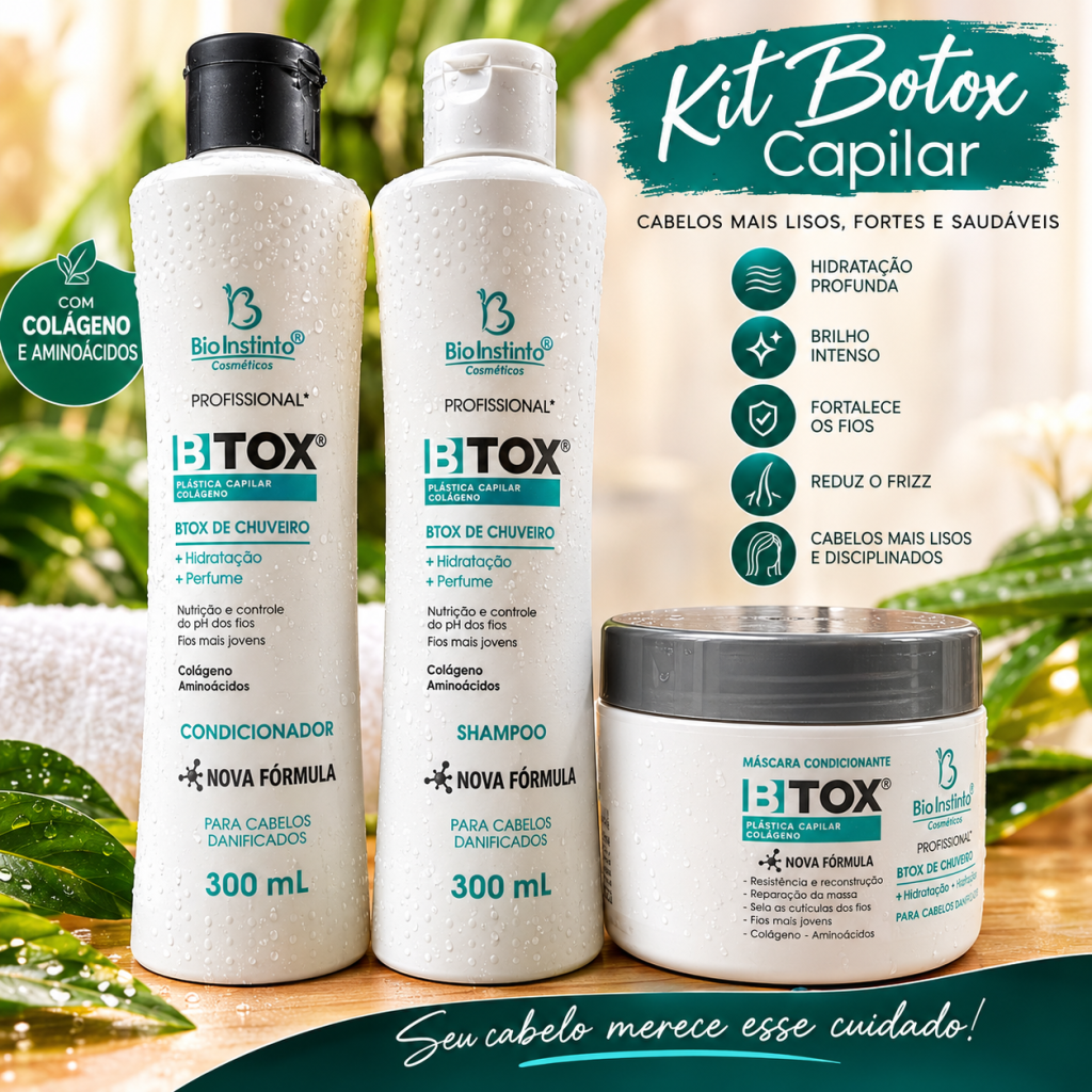 Kit Btox 3pçs