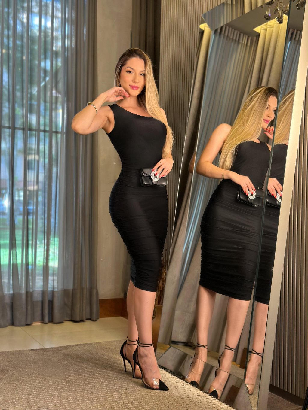 Vestido midi Sevilha