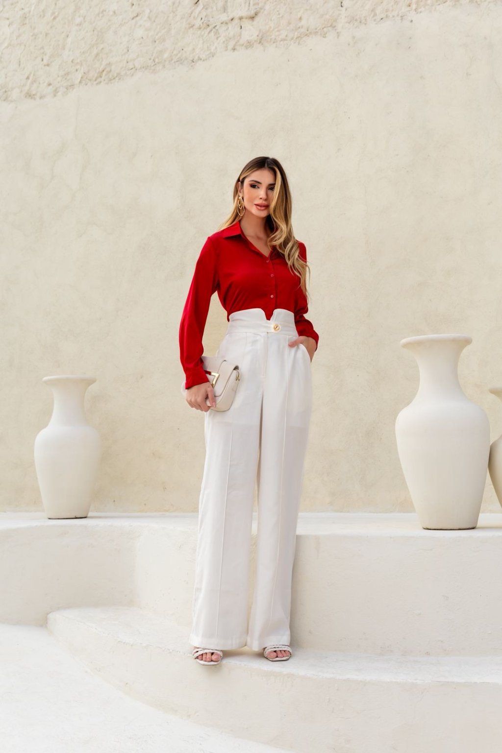 Calça pantalona Ice 