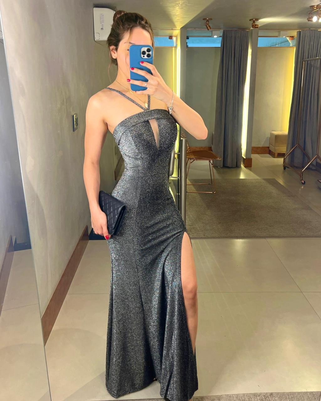 Vestido lurex Afrodite