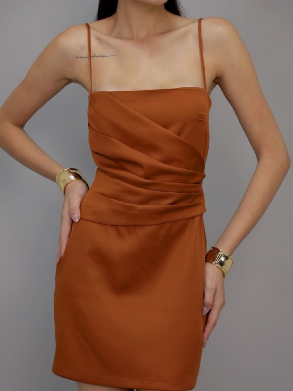 Vestido curto alfaiataria 