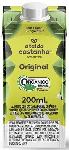 Leite de Castanha de Caju - 200mL - A Tal da Castanha