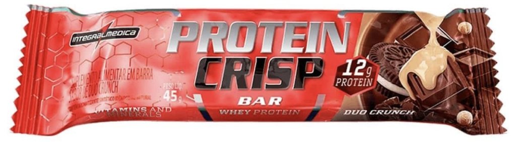 Barra de Proteína Duo Crunch - 45g - Integralmedica