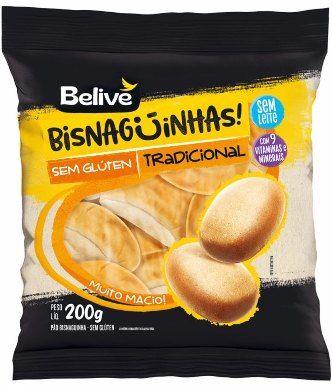 Bisnaguinha Tradicional - 200g - Belive