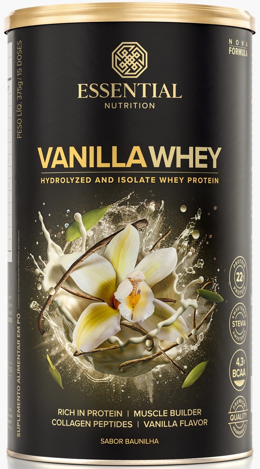 Vanilla Whey - 375g - Essential