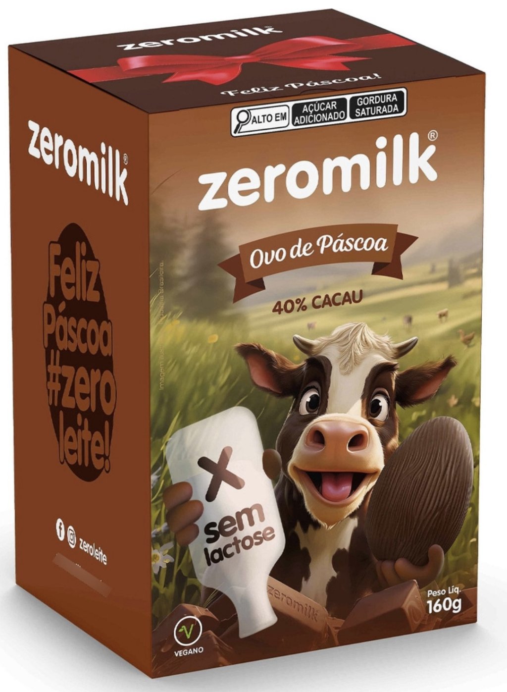 Ovo de Páscoa - 160g - Zeromilk 
