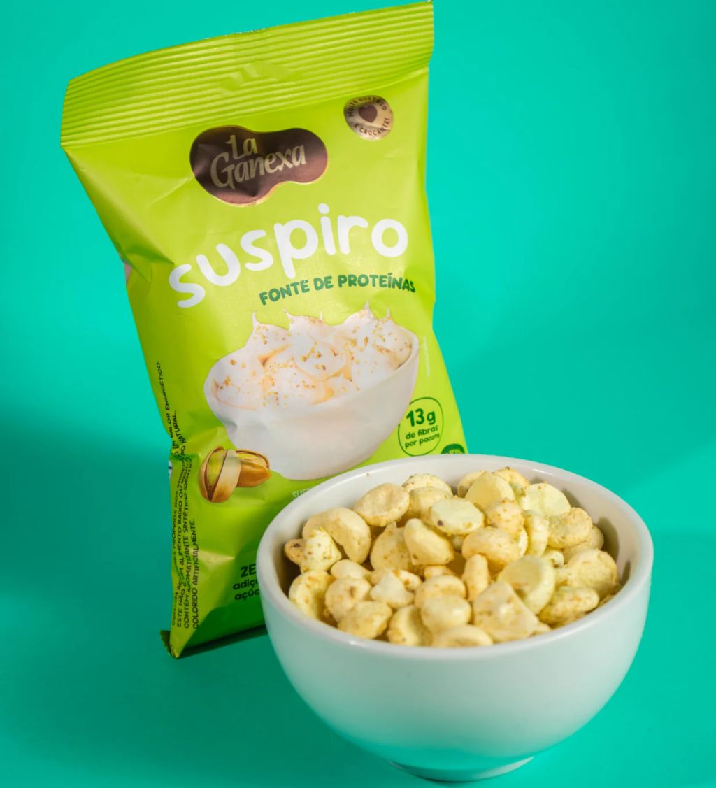 Suspiro Proteico Pisctache - 30g - La Ganexa