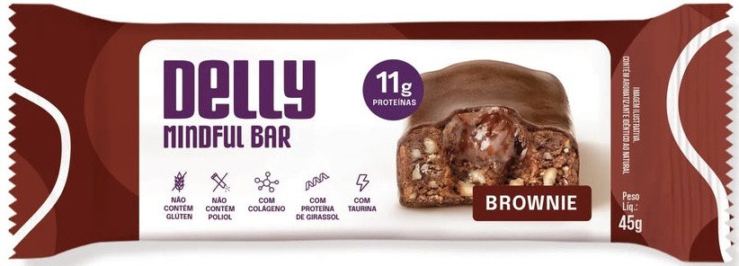 Mindful Bar Brownie - 45g - Delly Nutrition