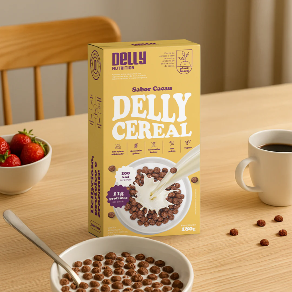Cereal Proteico Cacau - 180g - Delly