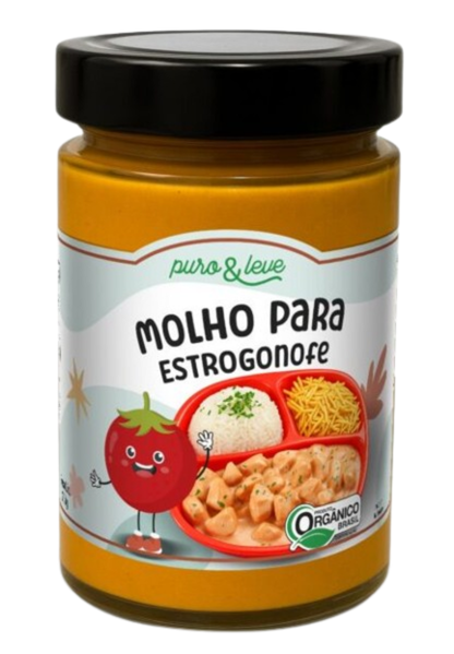 Molho Para Estrogonofe Orgânico - 200g - Puro e Leve