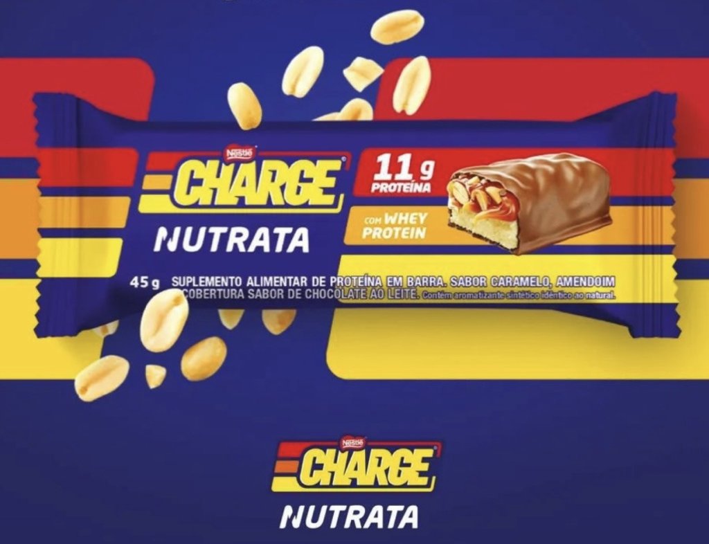 Charge Barra de Proteína - 45g - Nutrata
