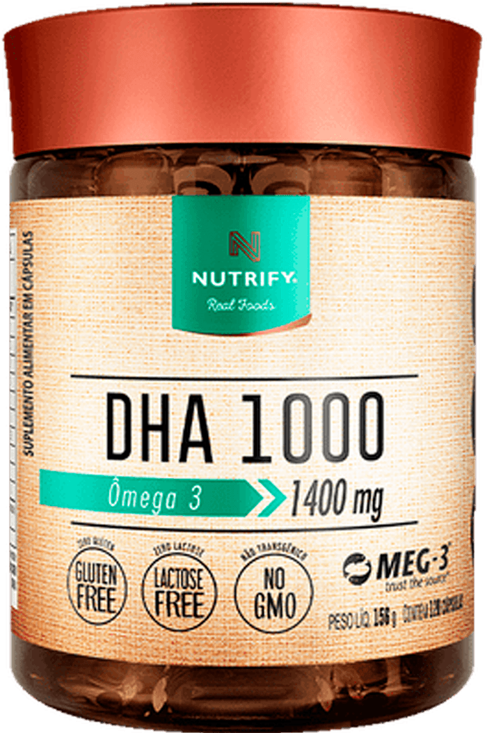 DHA 1000 - 60 cápsulas - Nutrify