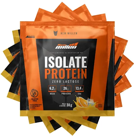 Proteína Isolada Orange Juice - sachê 30g - New Millen