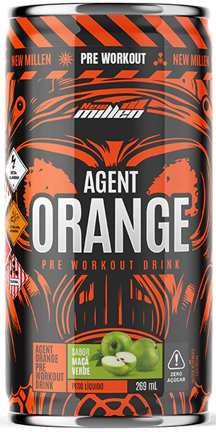 Agent Orange Maçã Verde - 269mL - New Millen