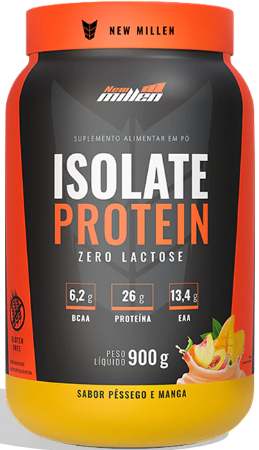 Proteína Isolada Pêssego & Manga - 900g - New Millen