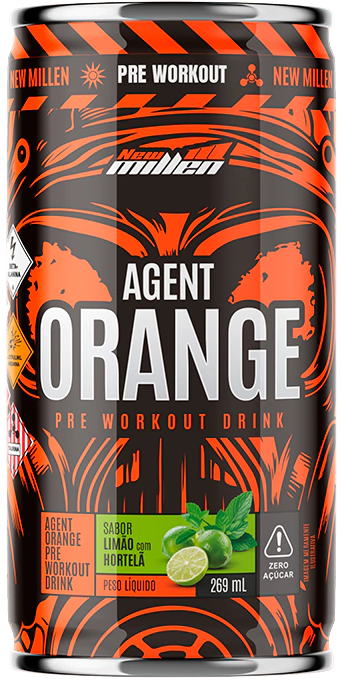Agent Orange Limão com Hortelã - 269mL - New Millen