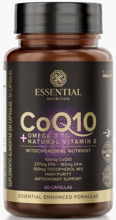 Coenzima Q10  (Coq10) - 60 cápsulas - Essential
