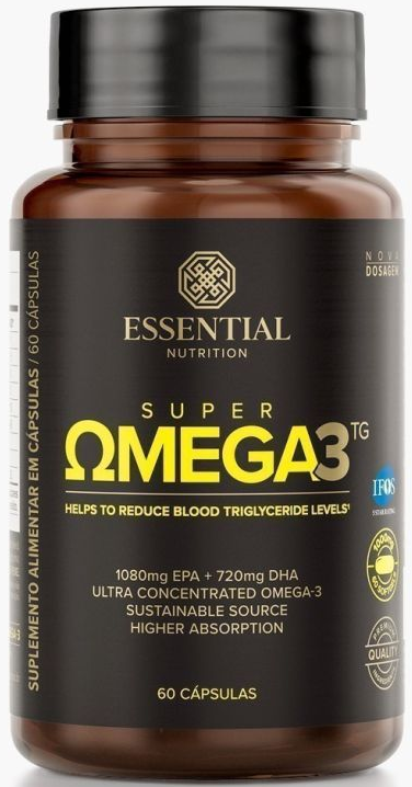Super Ômega 3 TG - 60 cápsulas - Essential