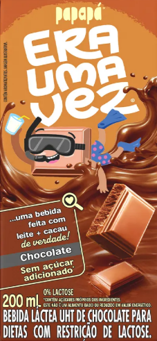 Achocolatado Era Uma Vez - 200mL - Papapá
