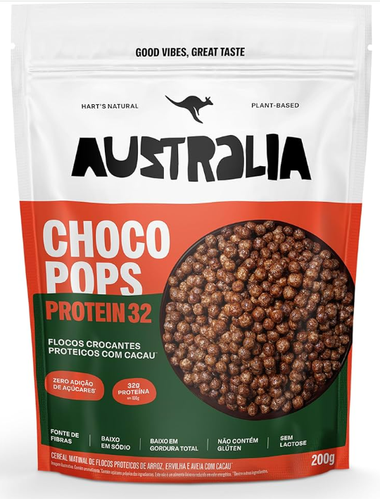 Cereal Chocopops Proteico - 200g - Hart´s